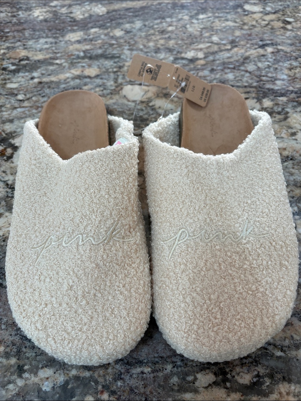 NWT Victoria’s Secret “Pink” Slippers